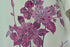 Purple Flower and Feather Kimono